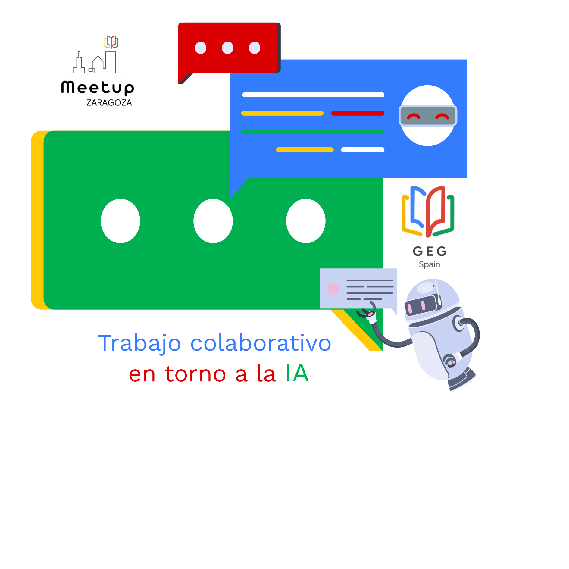 Meetup Zaragoza: Trabajo colaborativo con las IA